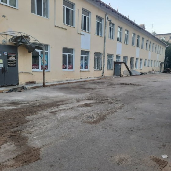 Комплексные работы по ремонту здания Школы креативных индустрий