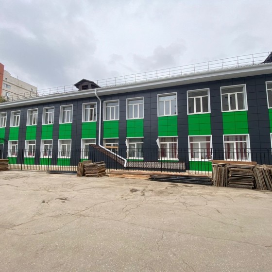 Замена кровли здания Школы креативных индустрий