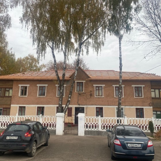 Ремонт кровли школы искусств